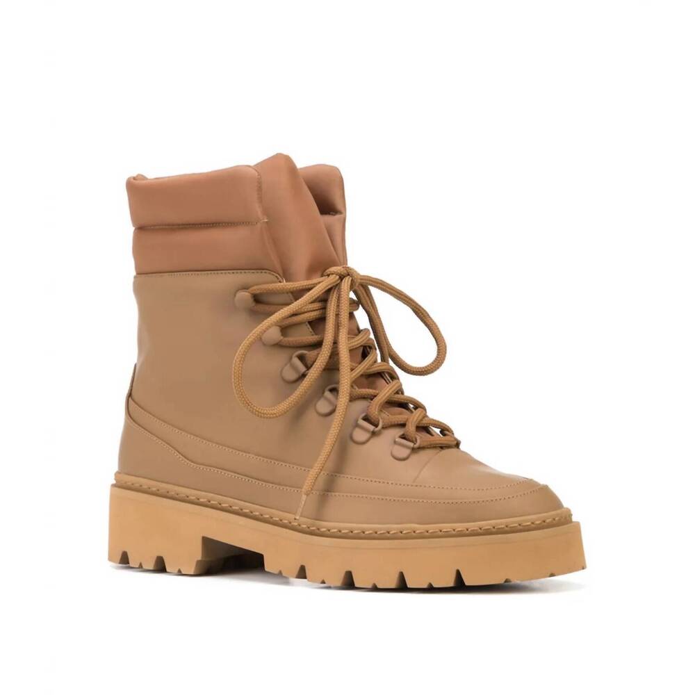 NEW GIA BORGHINI women's terra ankle boots in cognac